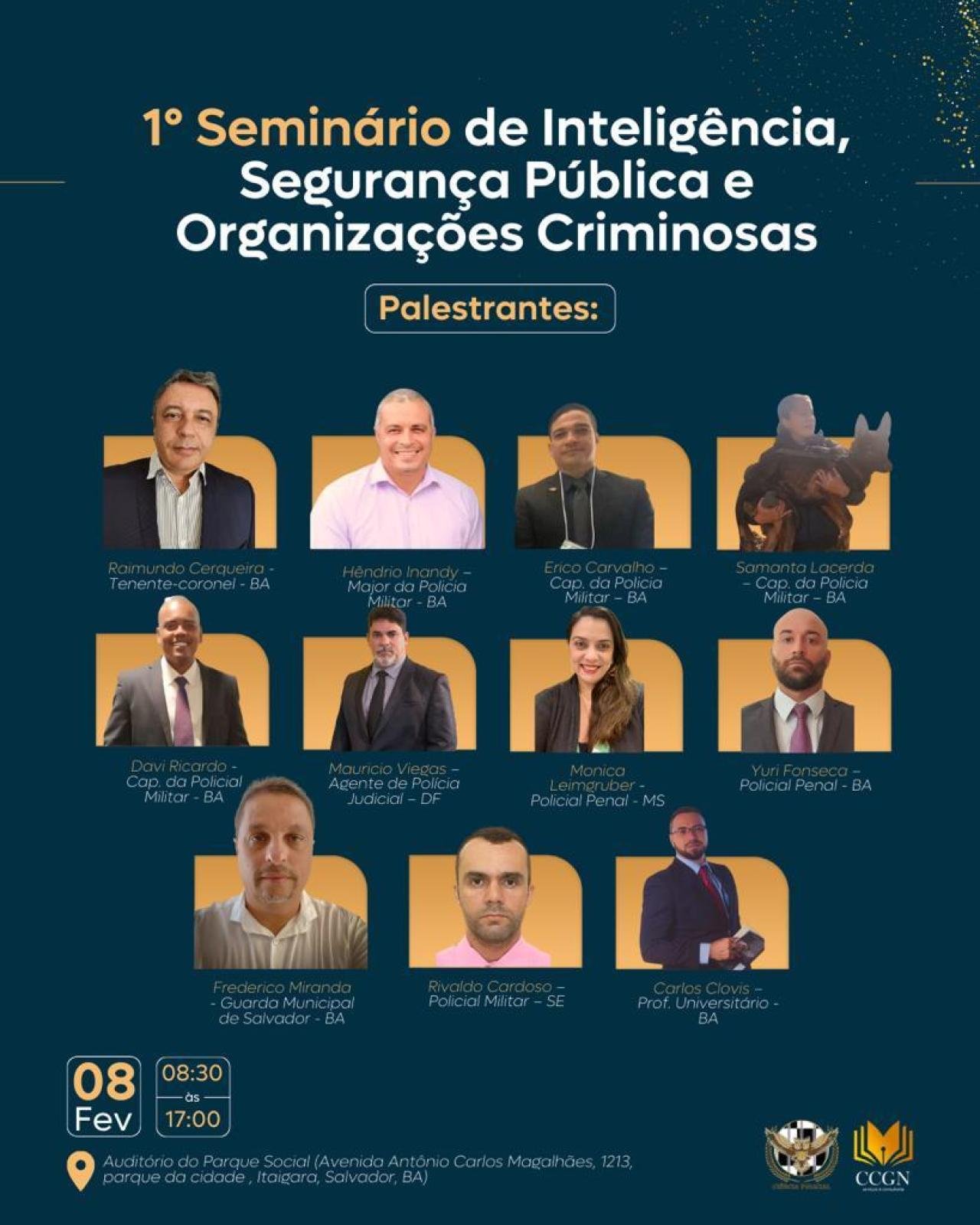 1° Seminário de Inteligência, Segurança Pública e Organizações Criminosas